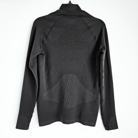 Mountain Hard Wear Thermal Long Sleeve 1/4 Zip Shirt Womens L Black - Picture 5 of 6